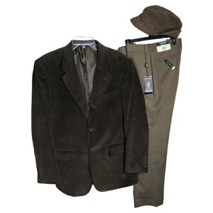 Meeting Street Men's Corduroy Sport Coat Academia Professorial Professional OS